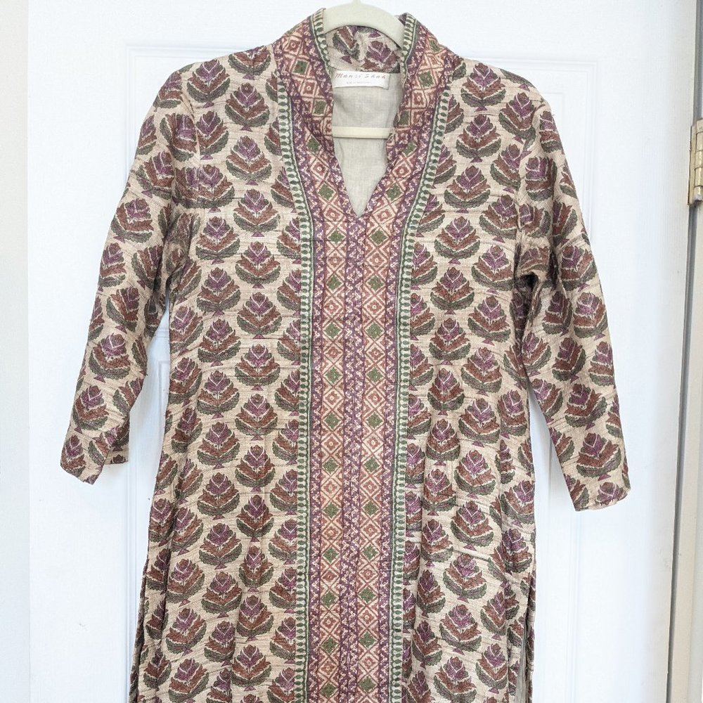 Exquisite Indian Silk Tunic